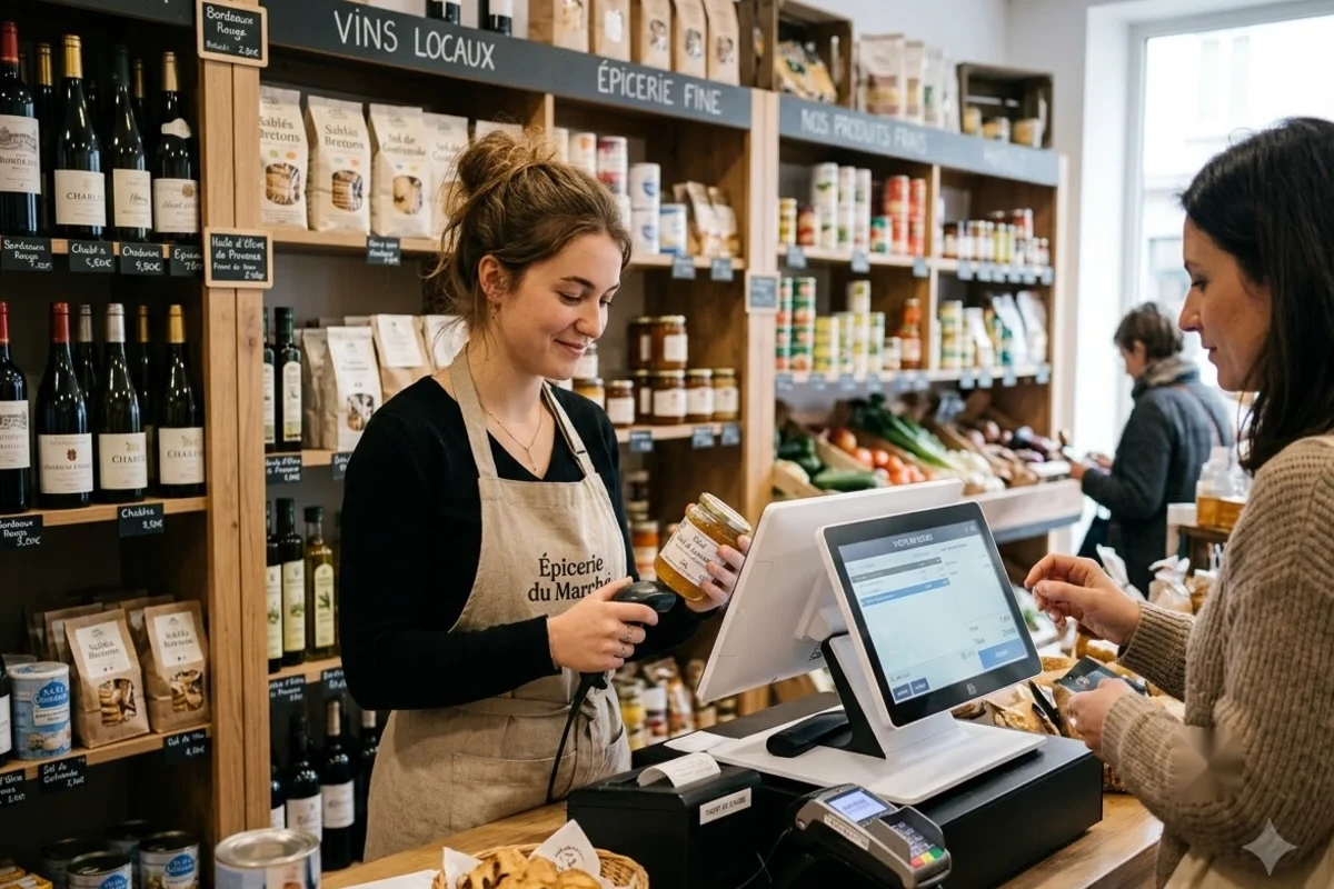 Informatique pour commerces et magasins : caisse, stock et sécurité des paiements