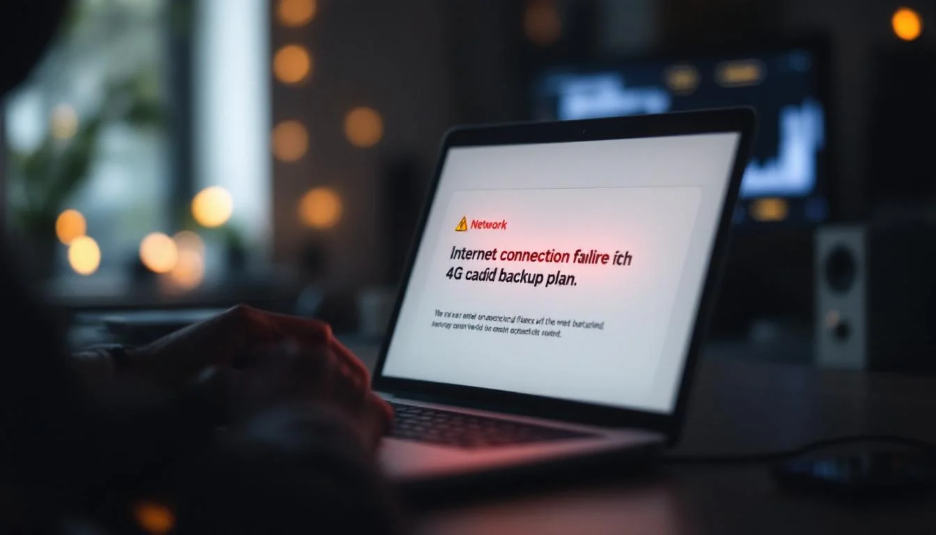 Panne internet en entreprise : avez-vous un plan B ?