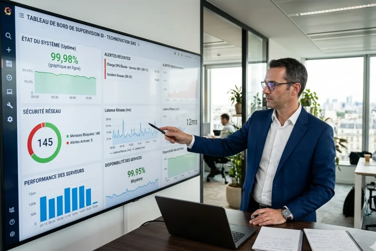 Tableau de bord IT pour dirigeant : les 5 indicateurs à suivre chaque trimestre